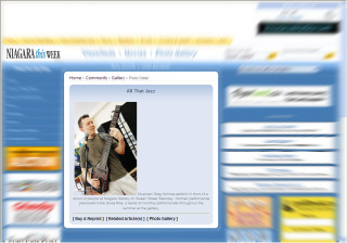 Greg Holmes on the Niagara This Week web page