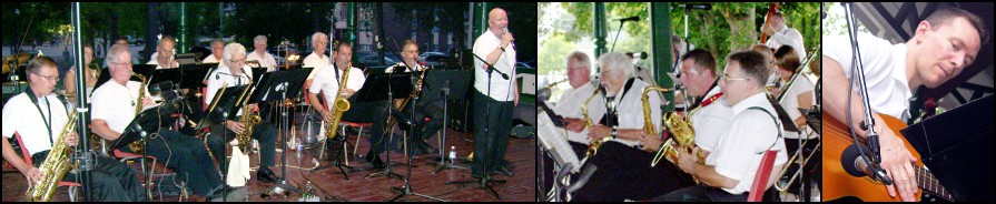 Solid Brass Swing Orchestra | Hugh Logan and the band | Greg Holmes